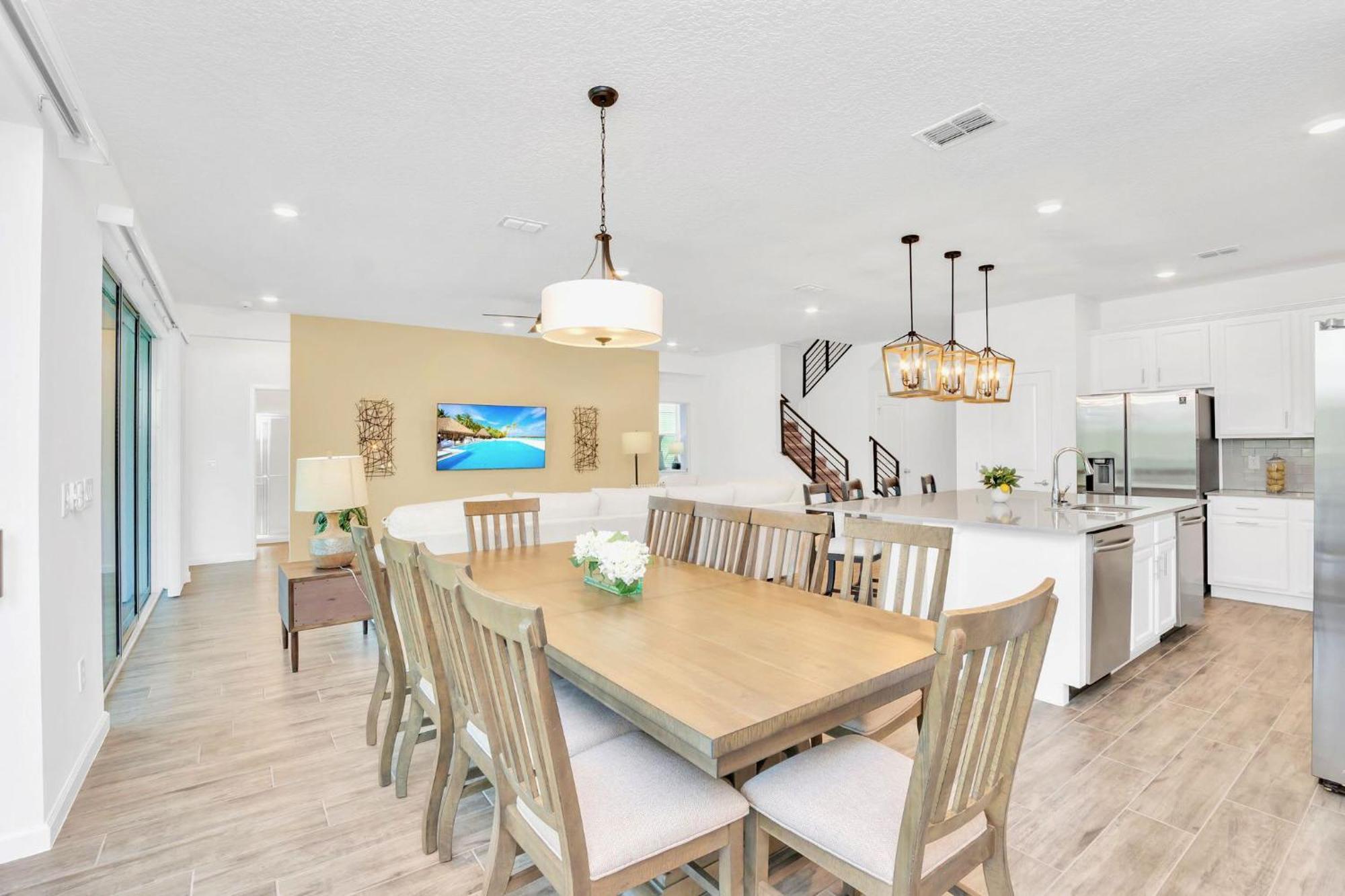 Stunning 9Br Home - Family Resort With Private Pool, Hot Tub, Games Room And Bbq! 키시미 외부 사진