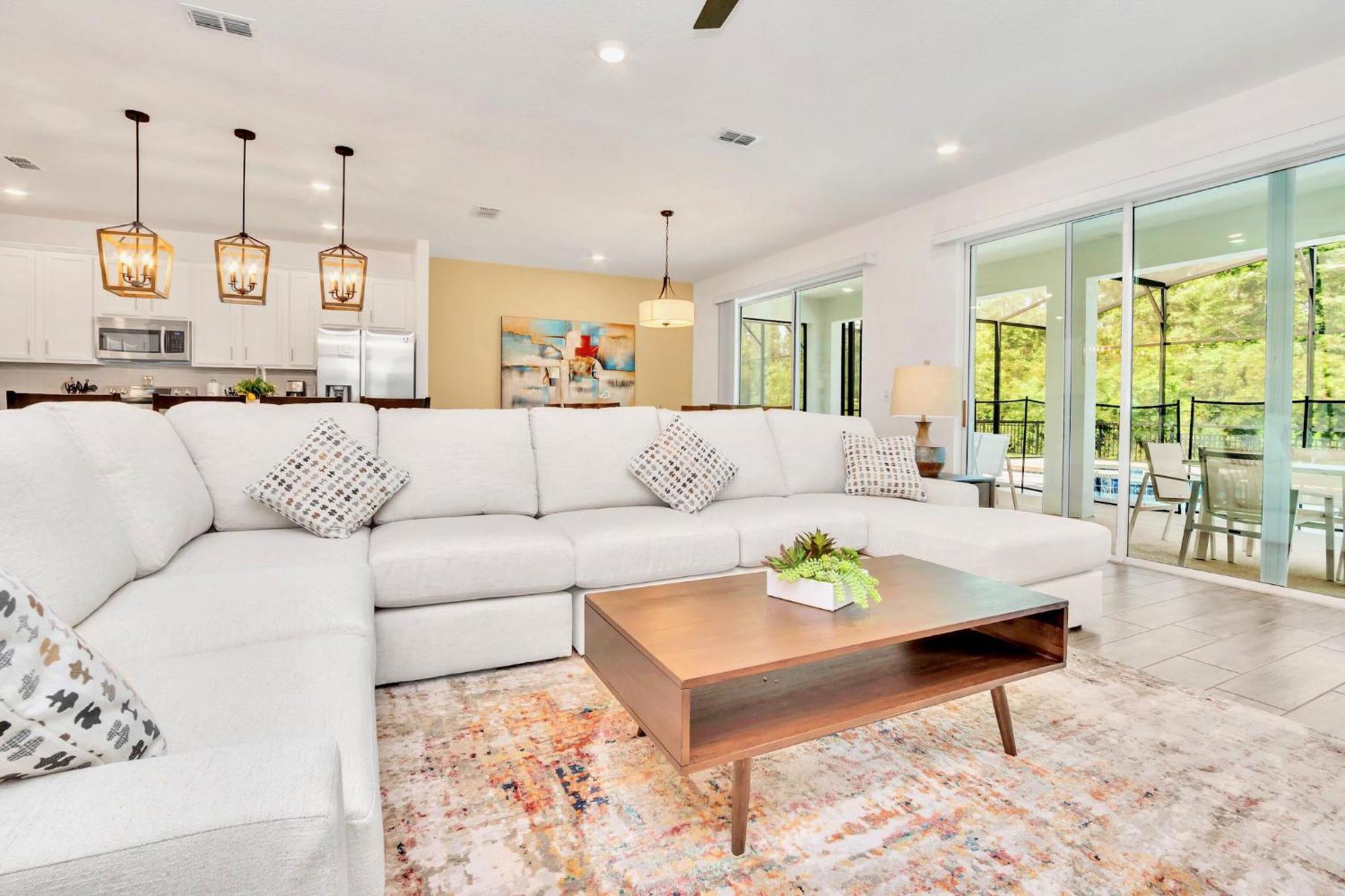 Stunning 9Br Home - Family Resort With Private Pool, Hot Tub, Games Room And Bbq! 키시미 외부 사진