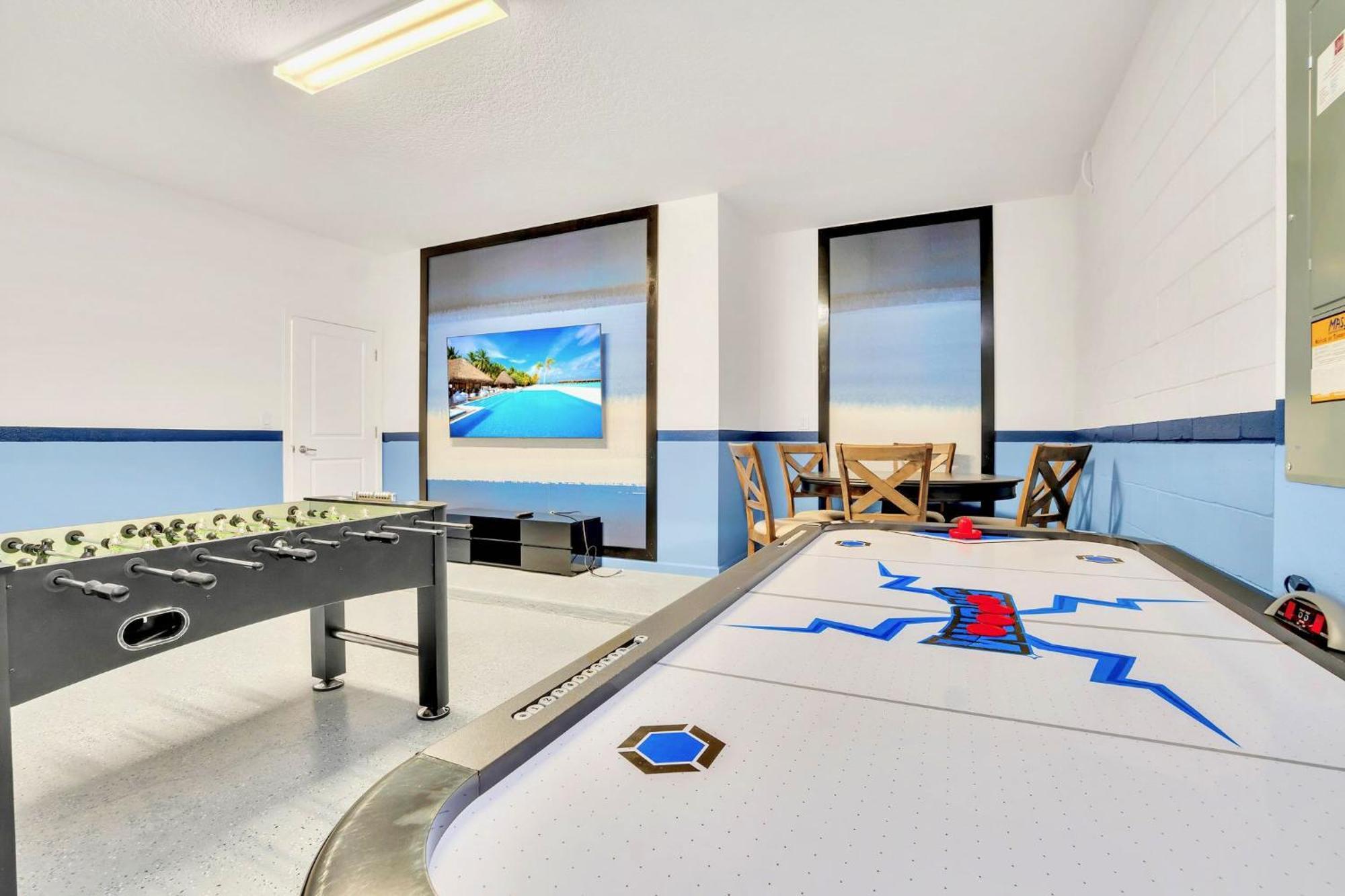 Stunning 9Br Home - Family Resort With Private Pool, Hot Tub, Games Room And Bbq! 키시미 외부 사진